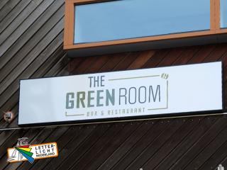 Led lichtbak reclame buiten